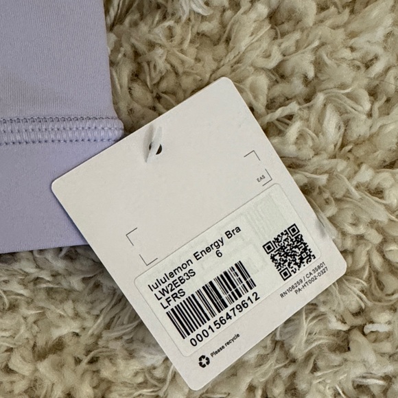 Lululemon Energy Lavender Sports Bra NWT - Picture 2 of 5